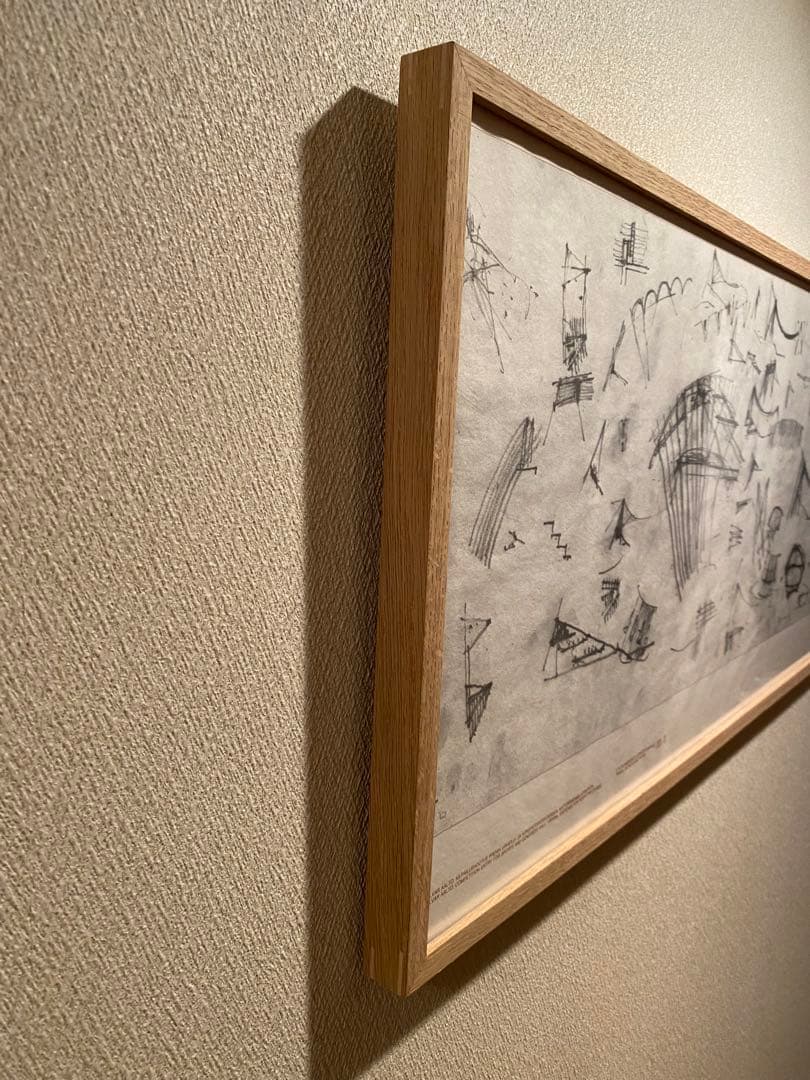 アルヴァ・アアルト　Alvar Aalto スケッチポスター