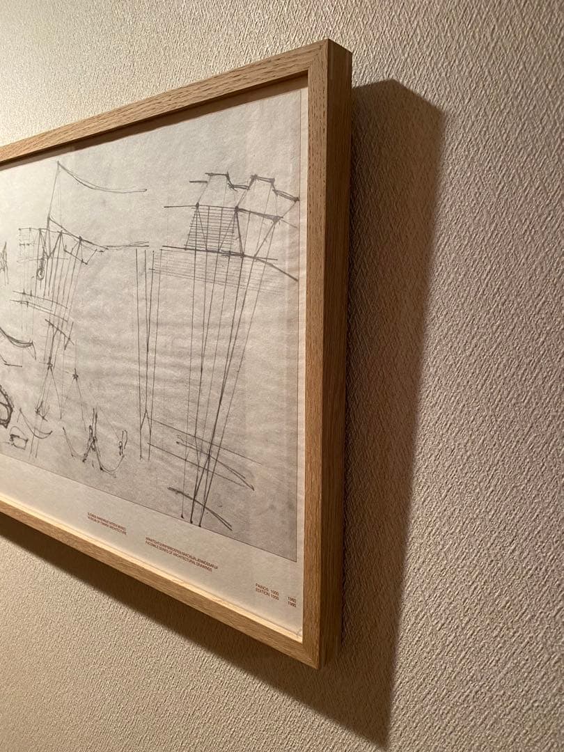 アルヴァ・アアルト　Alvar Aalto スケッチポスター