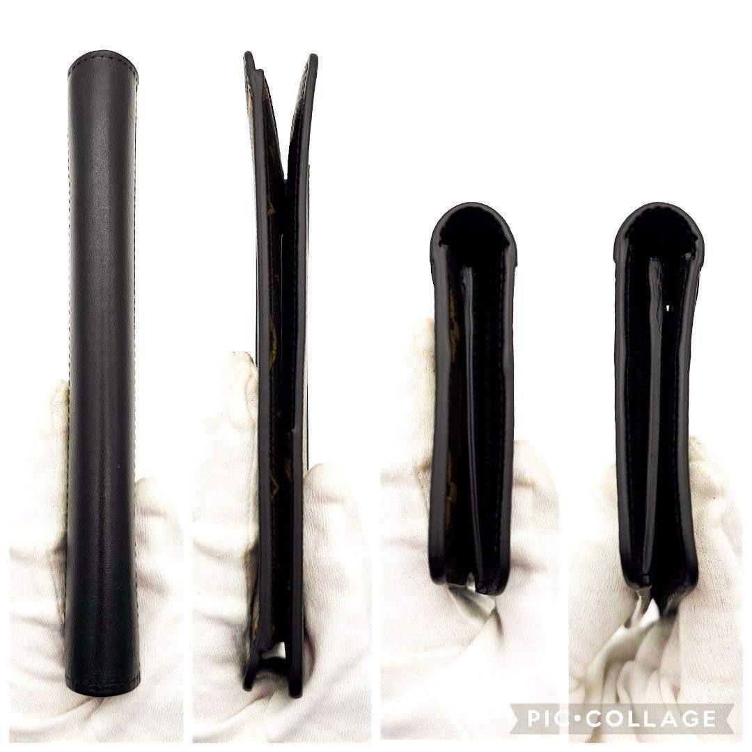 ルイヴィトン　ポルトフォイユ　タノン　マカサー　二つ折り財布　A458