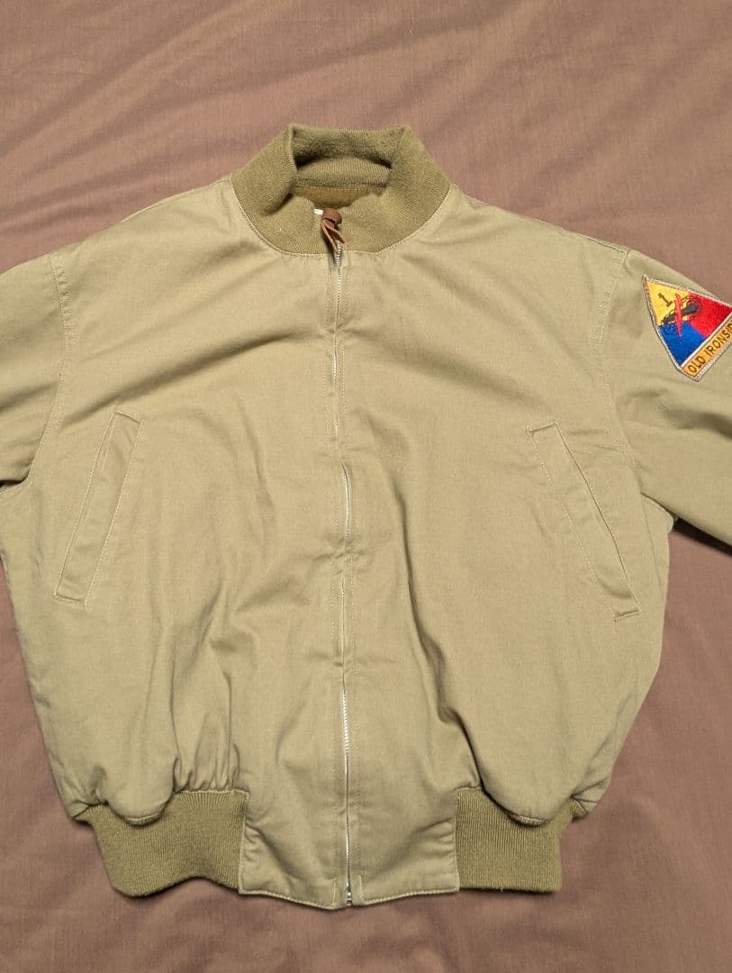 ワッペン付き 後期型 SESSLER タンカース コンバットジャケット 40R