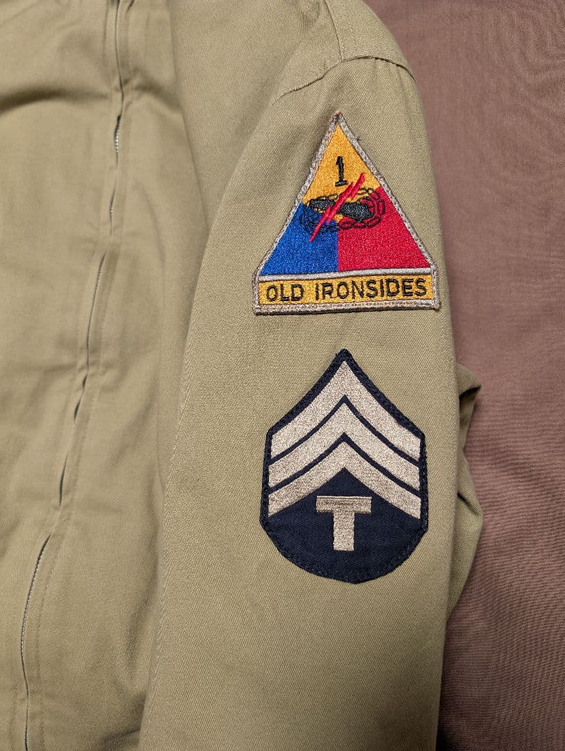 ワッペン付き 後期型 SESSLER タンカース コンバットジャケット 40R