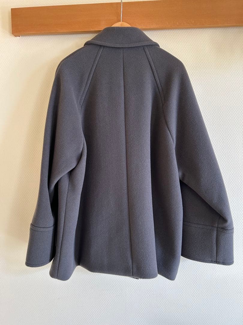 Spick and Span W/Nyモッサステンカラーショートコート