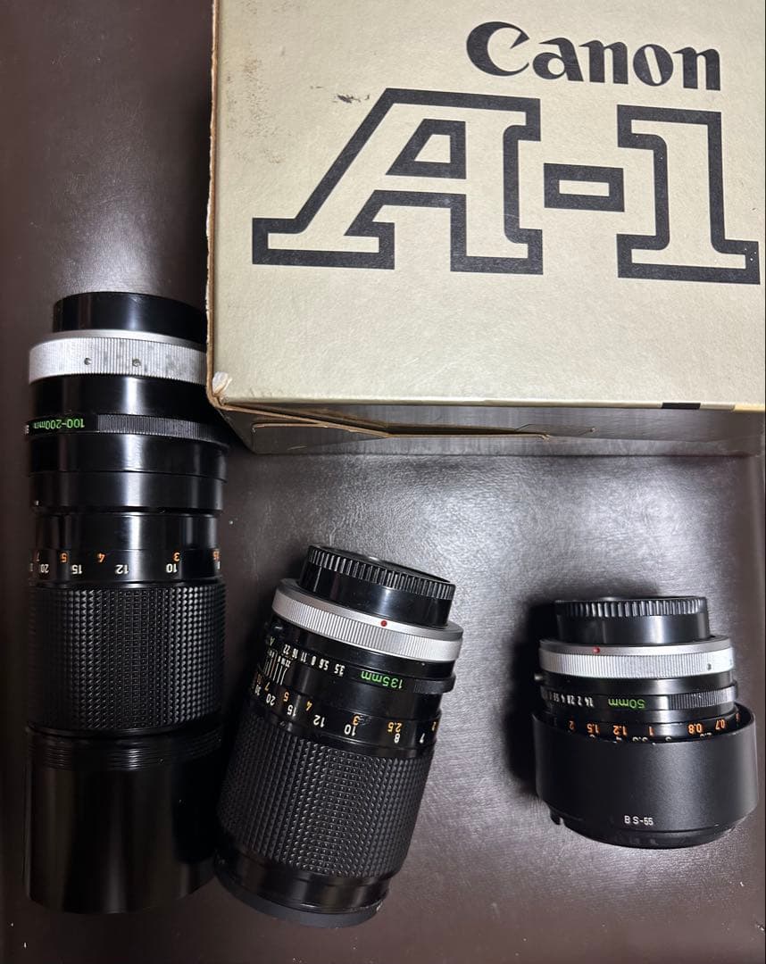 CANON A-1 レンズ付き