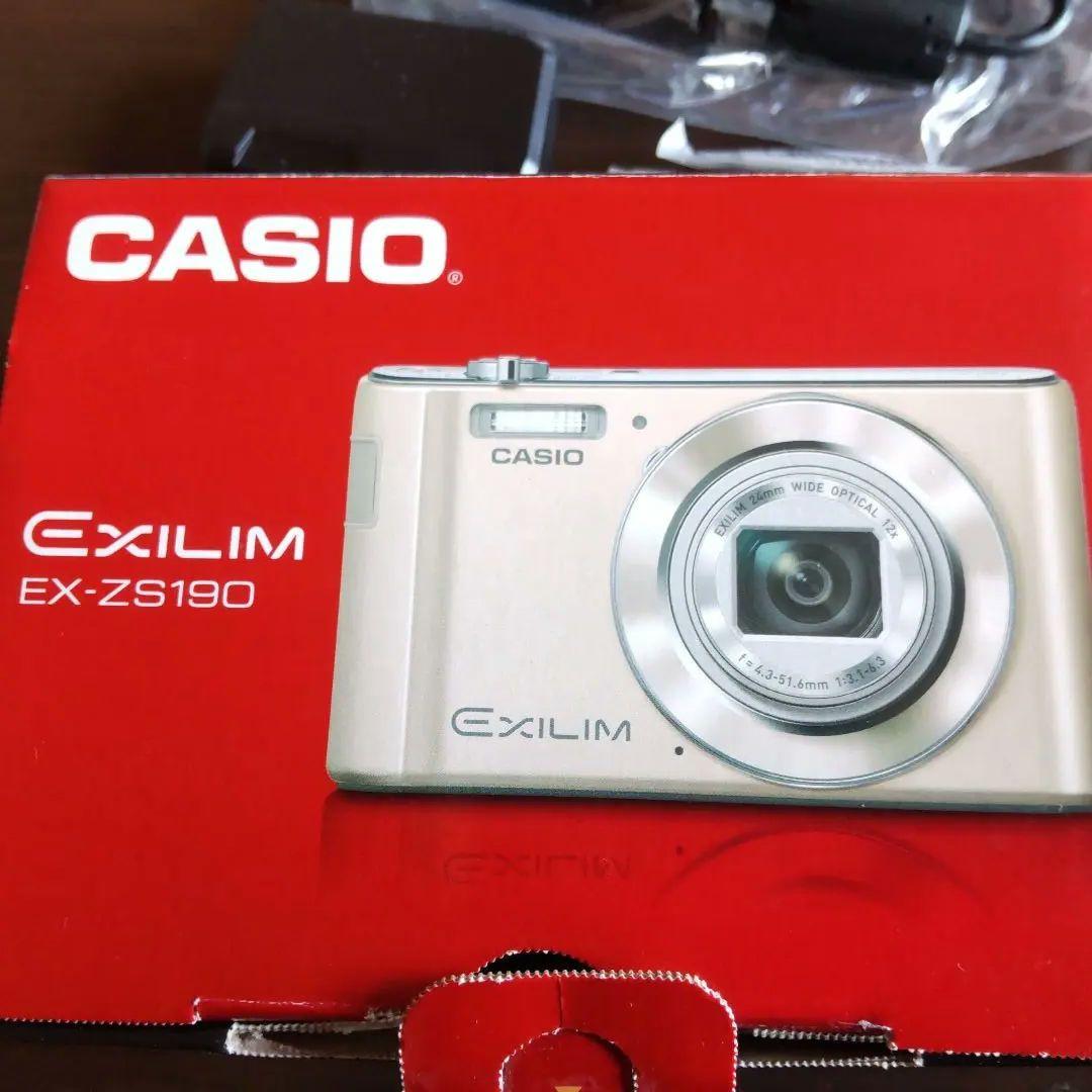 CASIO EXILIM EX-ZS190 ゴールド　美品