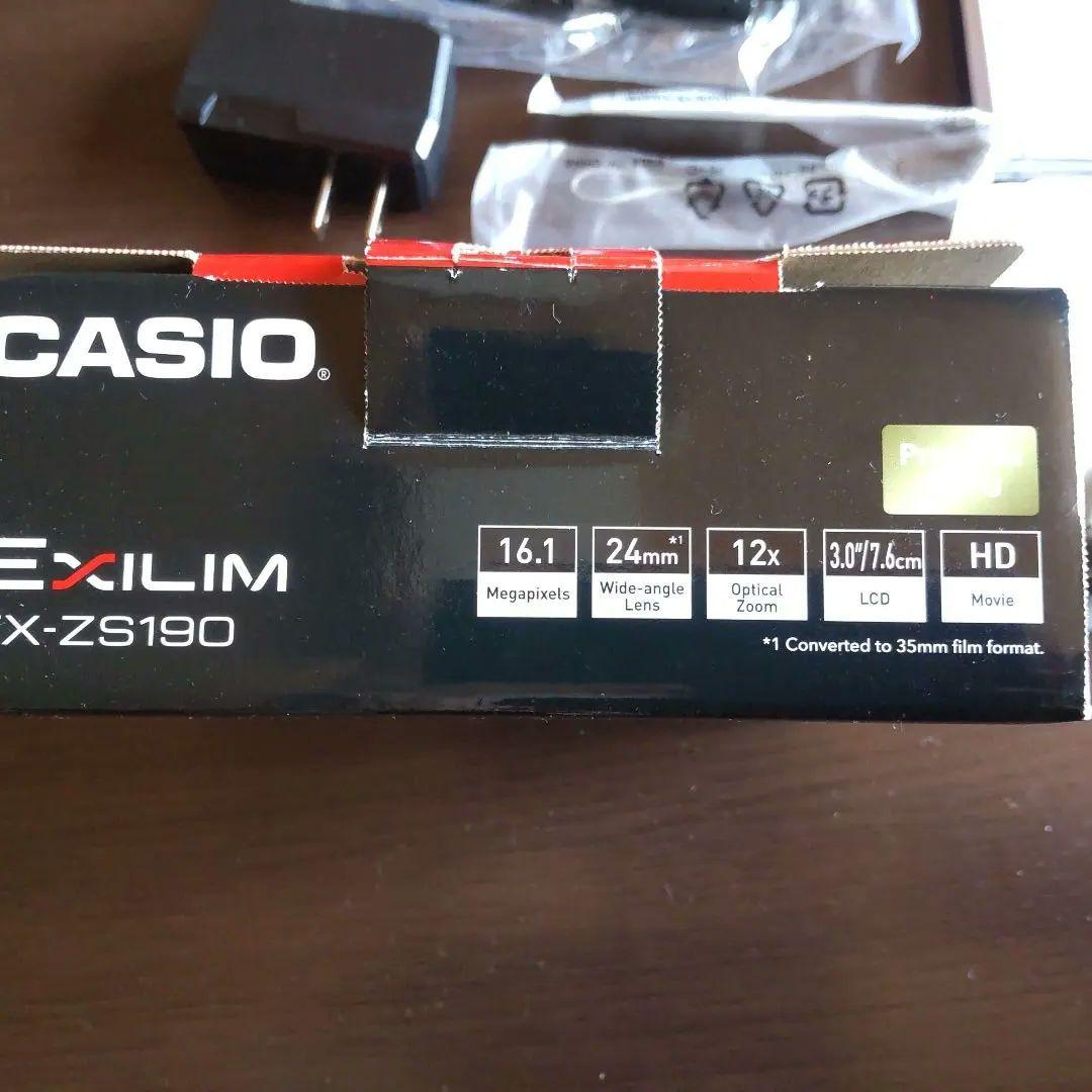 CASIO EXILIM EX-ZS190 ゴールド　美品