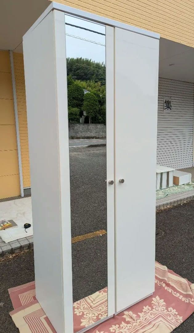 キ*ー様 本日まで限定出品　ニトリ　ワードローブ　WISH3 80WR-WH　家