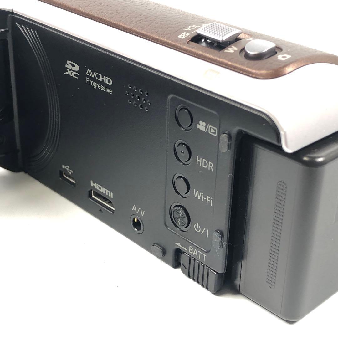 美品 パナソニック HDビデオカメラ HC-W590M-T ブラウン