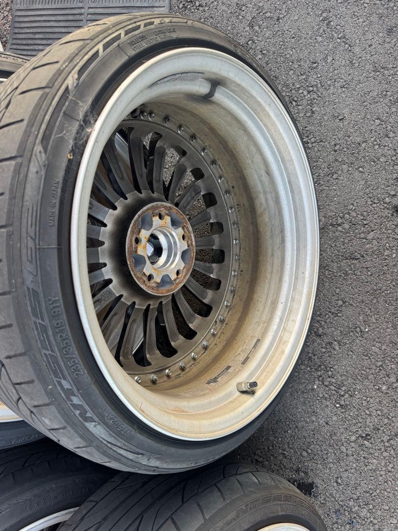 クレンツェヴィルハーム19インチクローム仕上げ 4本ホイールセット