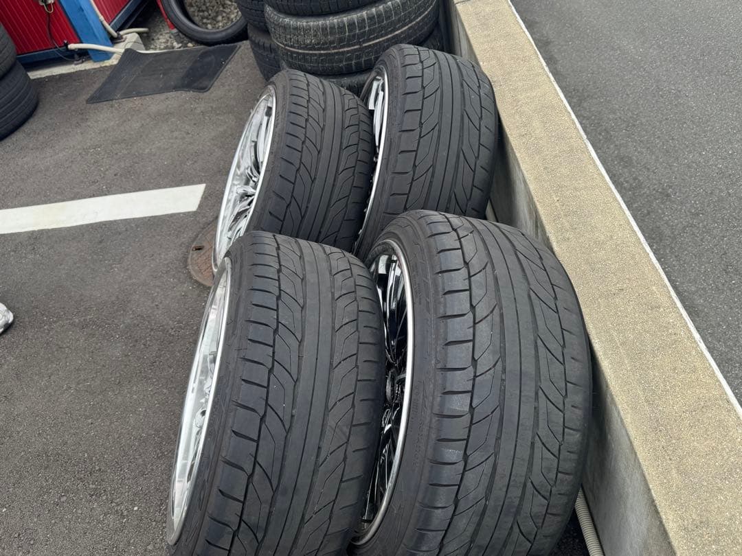 クレンツェヴィルハーム19インチクローム仕上げ 4本ホイールセット