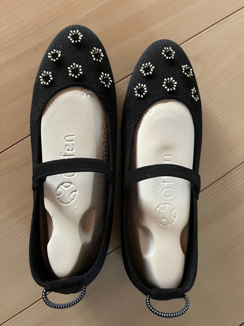 Offen ラウンドトゥメリージェーンパンプス