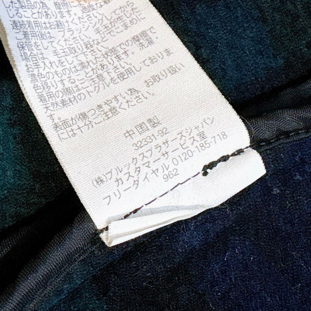 ほぼ未使用✨　ブルックスブラザーズ　ダッフルコート　ウール　ブラック　2way