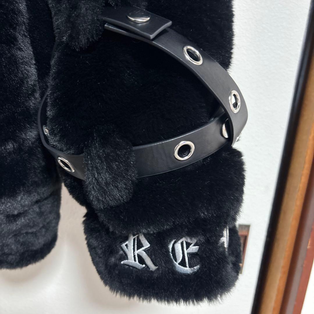 REFLEM ベルト付きハイネックファーパーカー/ファーブルゾン フーディー