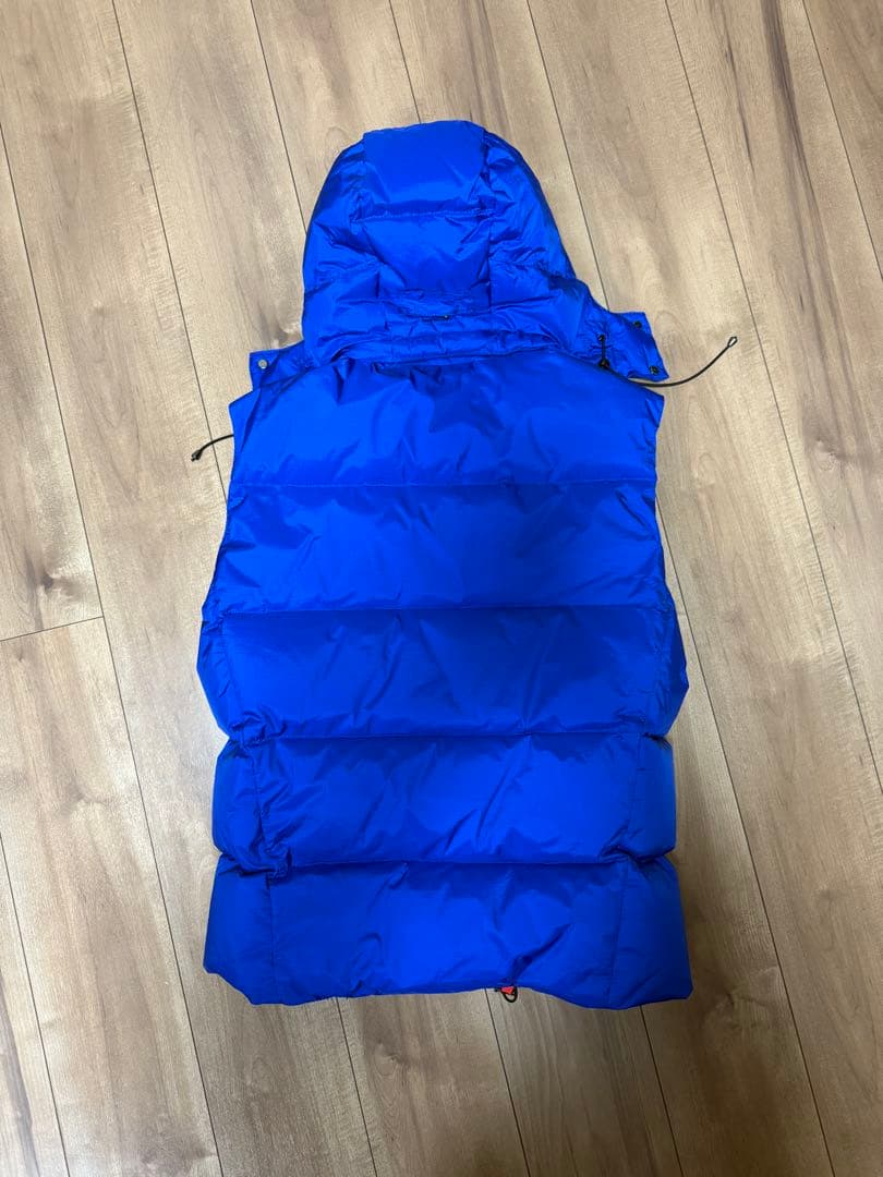 メンズＳサイズ✨ラルフローレン ダウンベスト ビッグポニー 星条旗 2way 青