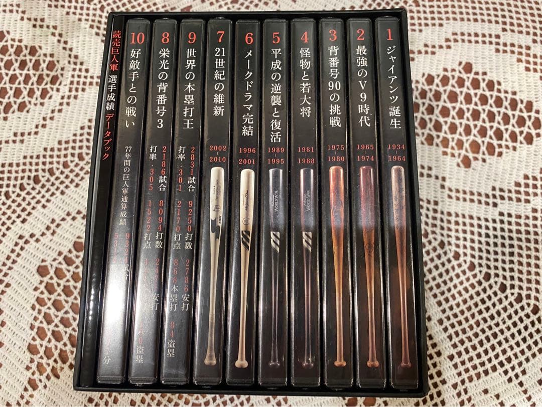 完全生産限定盤 読売巨人軍77年の歴史 DVD全10巻 ジャイアンツ全集