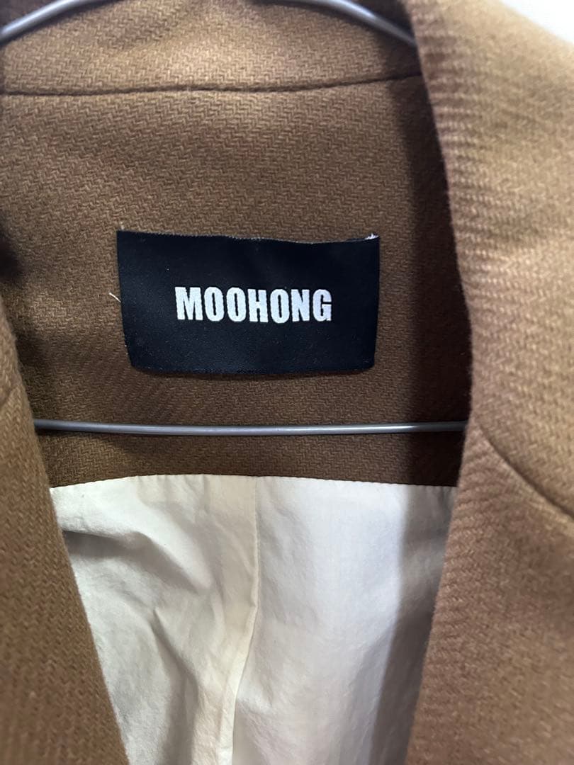 MOOHONG 21AW アシンメトリーウールジャケット