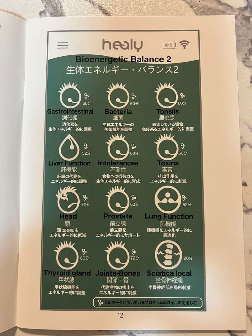 【美品・付属品あり】Healy ヒーリー 波動調整機　本体 日本語説明書付き