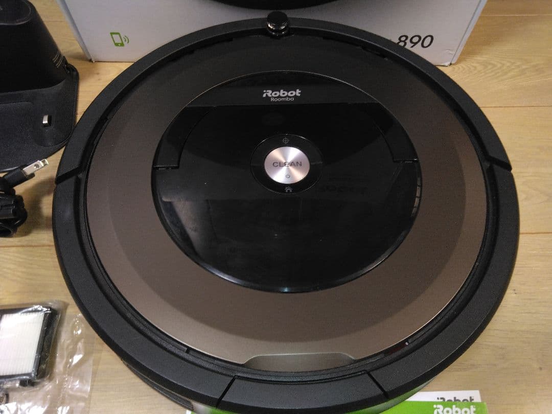 【使用70時間】ルンバ 890（2017年）専用個装箱 セットA