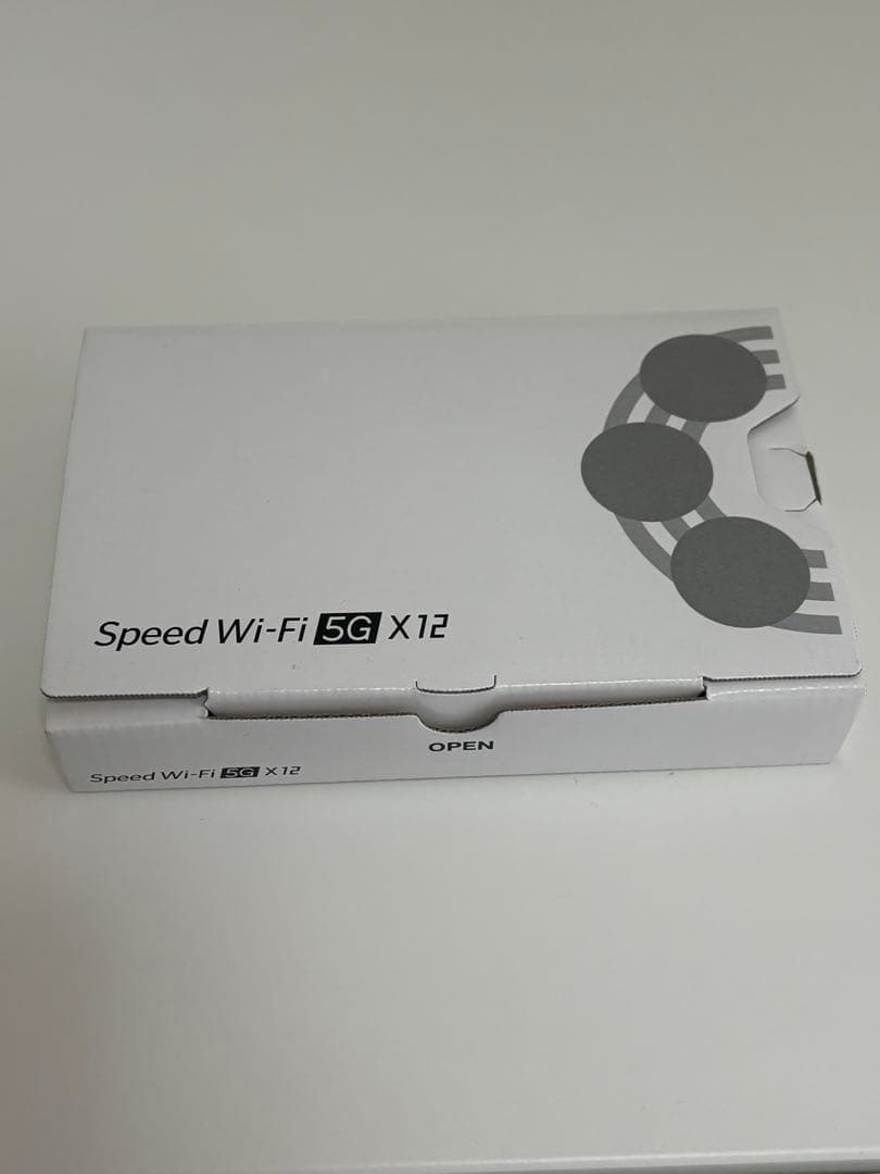 Speed Wi-Fi 5G X12 モバイルルーター
