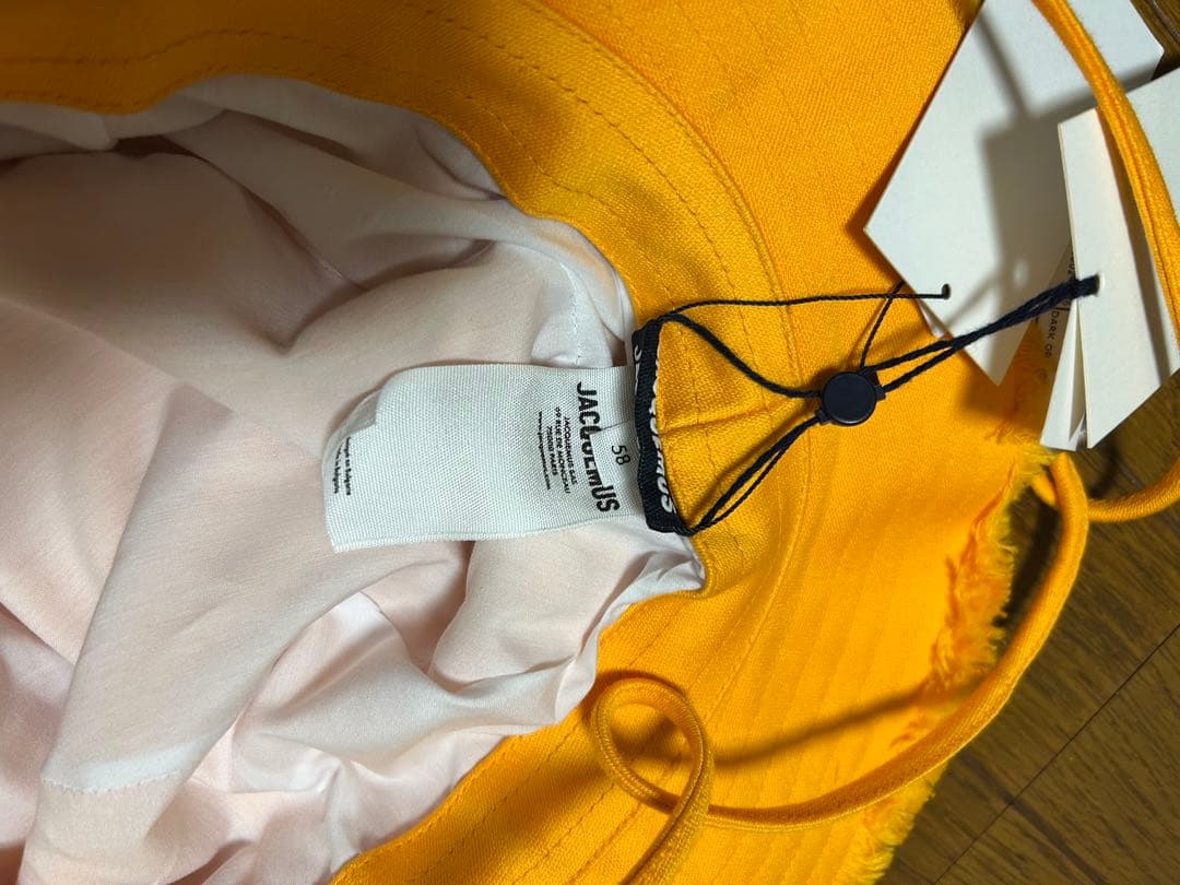 JACQUEMUS バケットハット オレンジ