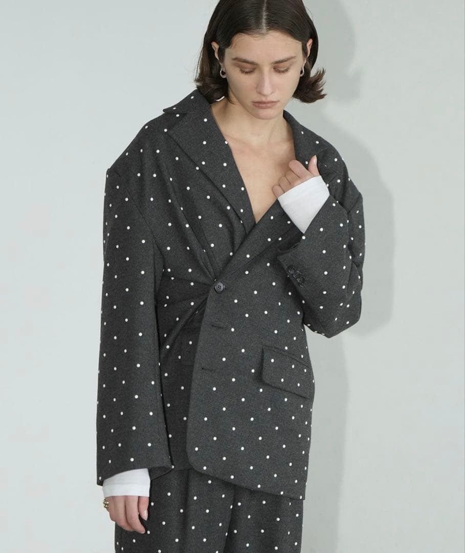 ジャケット・アウター nana CLANE PEARL DOT JACKET