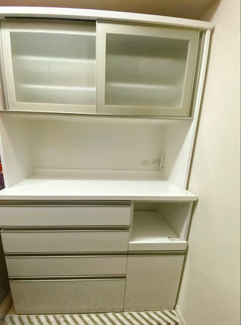 ニトリ キッチンボード リガーレ 幅120cm食器棚