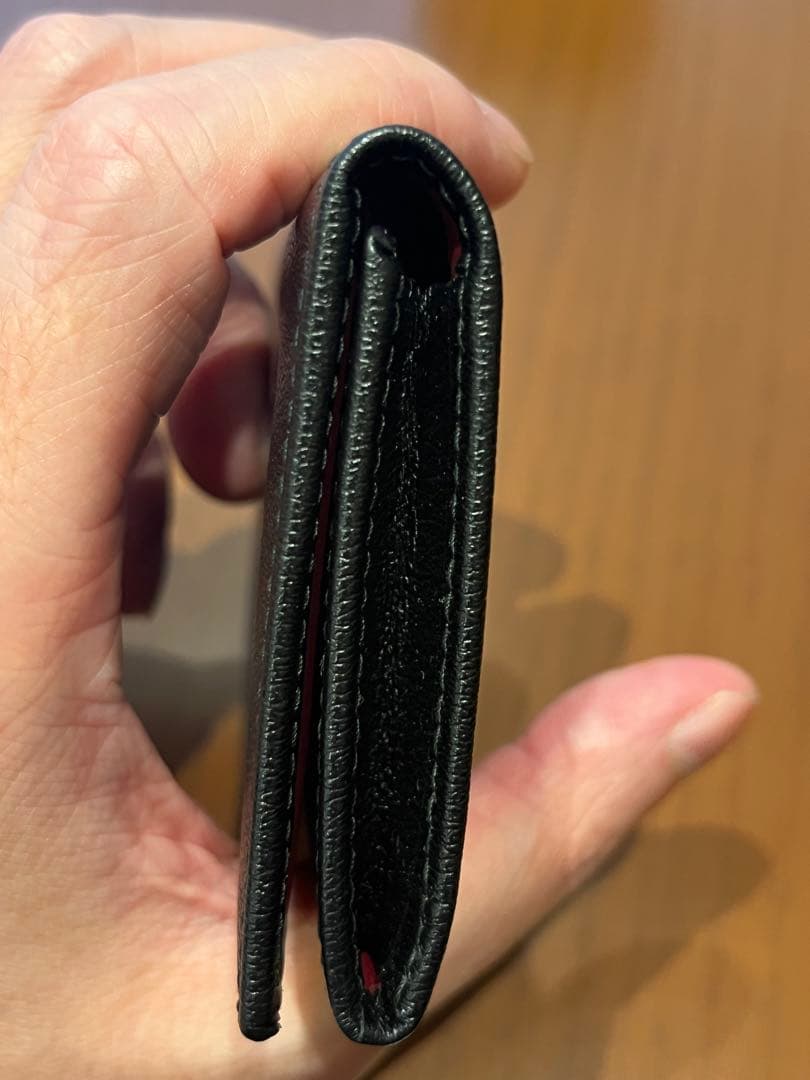 【美品】ロエベ　カードケース　名刺入れ　ブラック