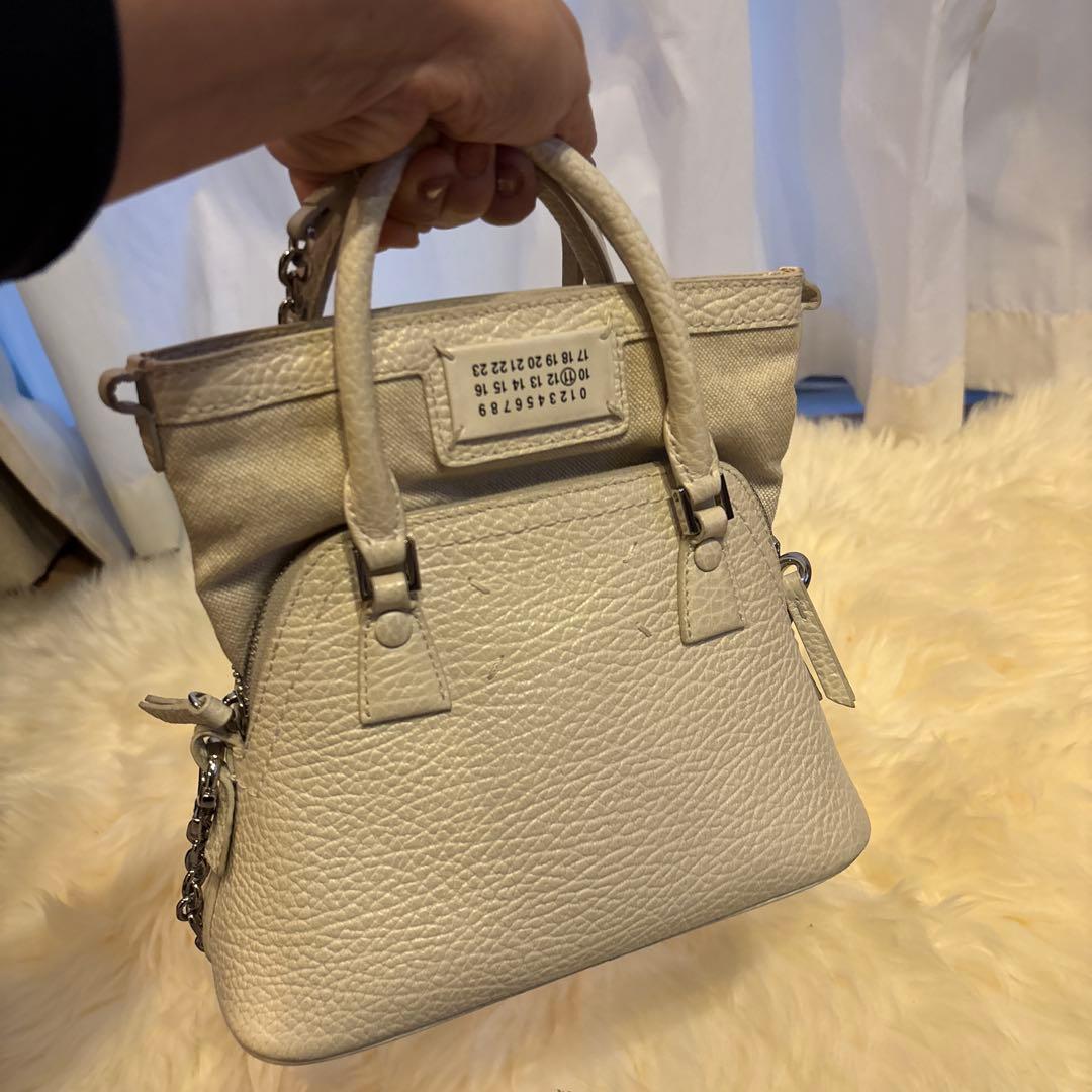 メゾマルジェラ 5ac S56WG0081 2way チェーンショルダーバッグ