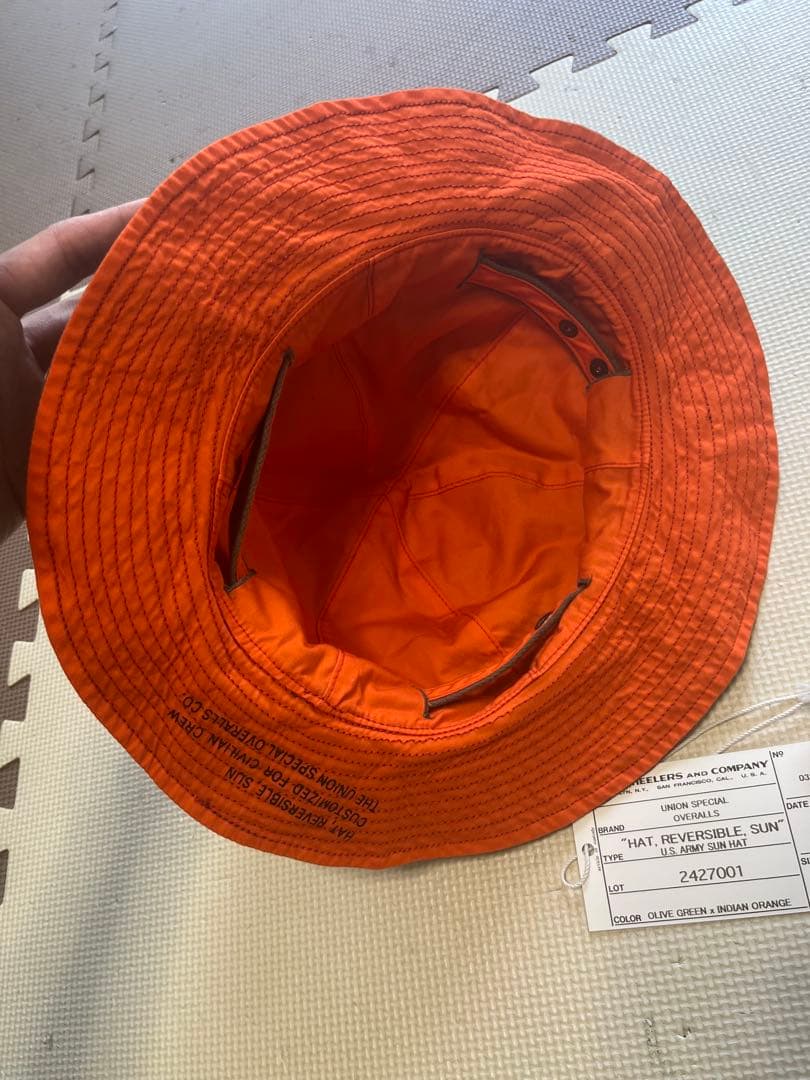 フリーホイーラーズ　リバーシブルミリタリーハット　2427001