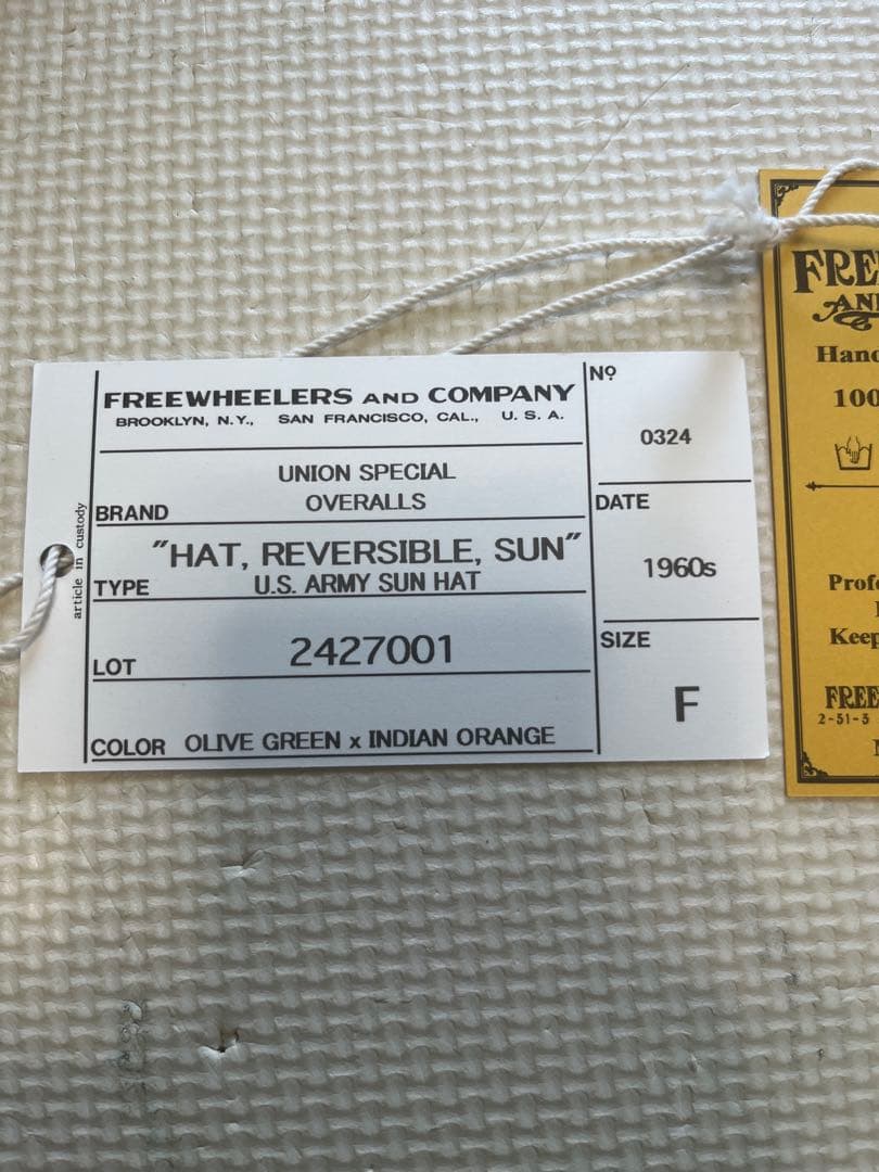 フリーホイーラーズ　リバーシブルミリタリーハット　2427001