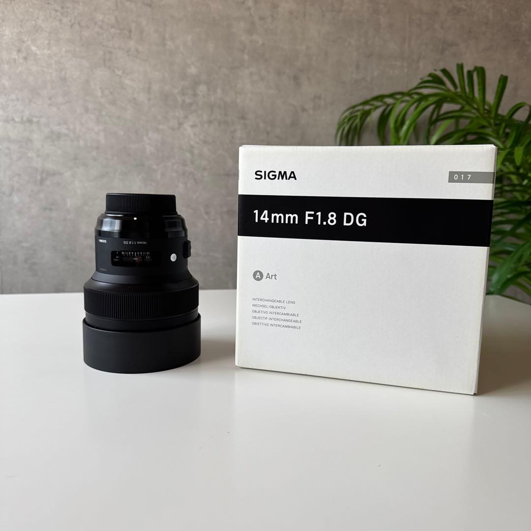 (修理済み)SIGMA 14mm F1.8 DG Art レンズ　ニコン