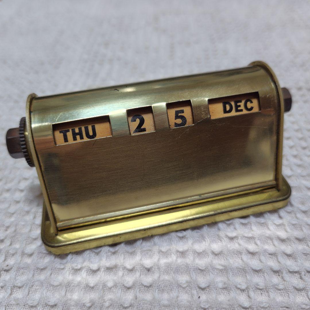 アンティーク卓上デスクカレンダー万年カレンダー