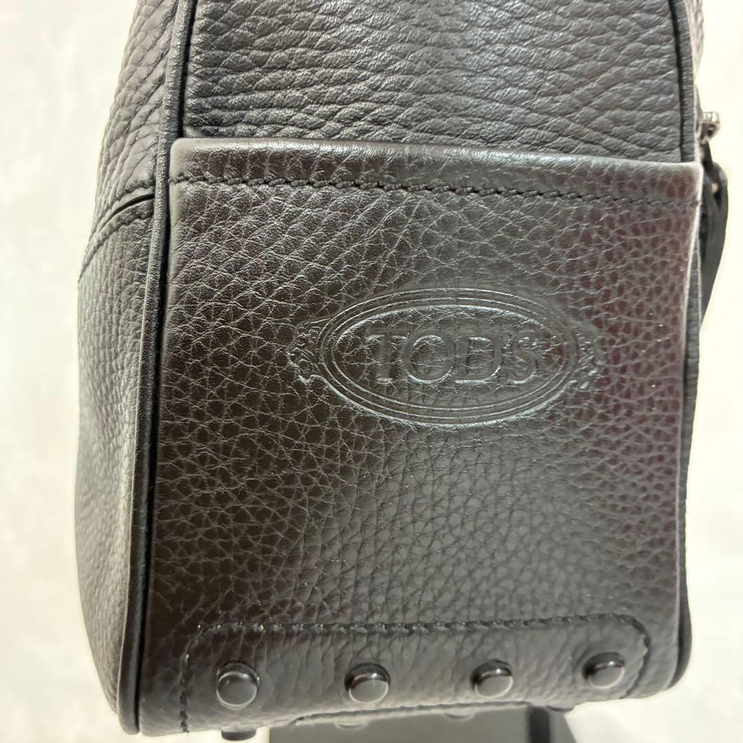最終値下【Tod’s】ワンショルダーバッグ ハンドバック レザー 本革 ブラック