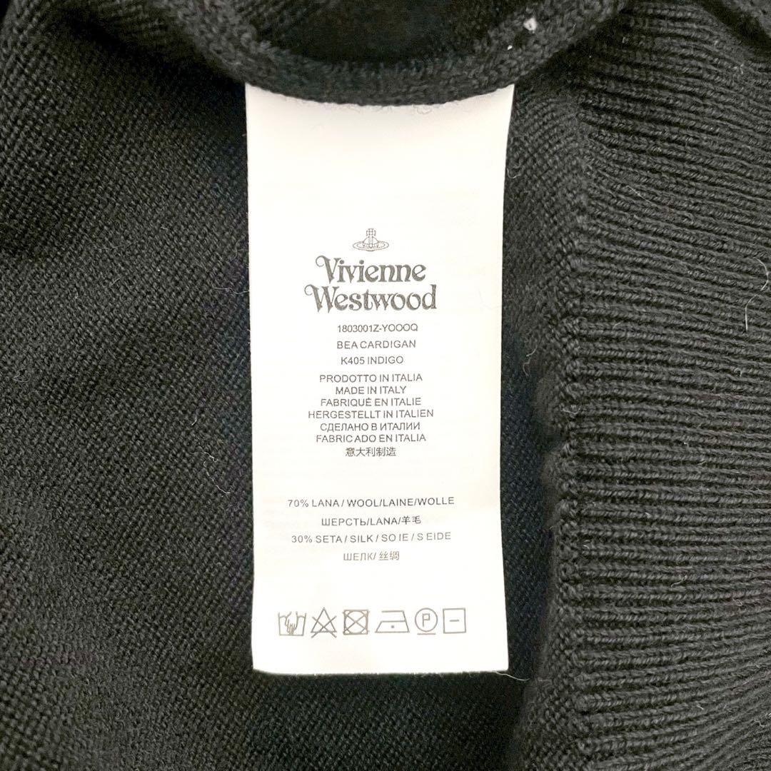 y2k❤️ Vivienne Westwood ロゴ刺繍 カーディガン 希少