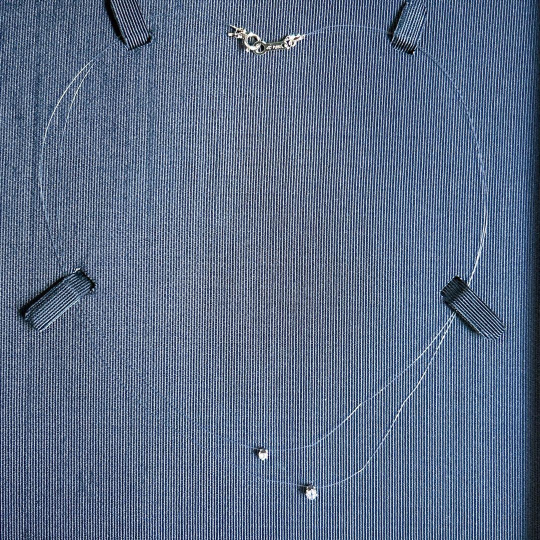 4℃ Pt850 タンザナイト ダイヤモンドネックレス∗*゜