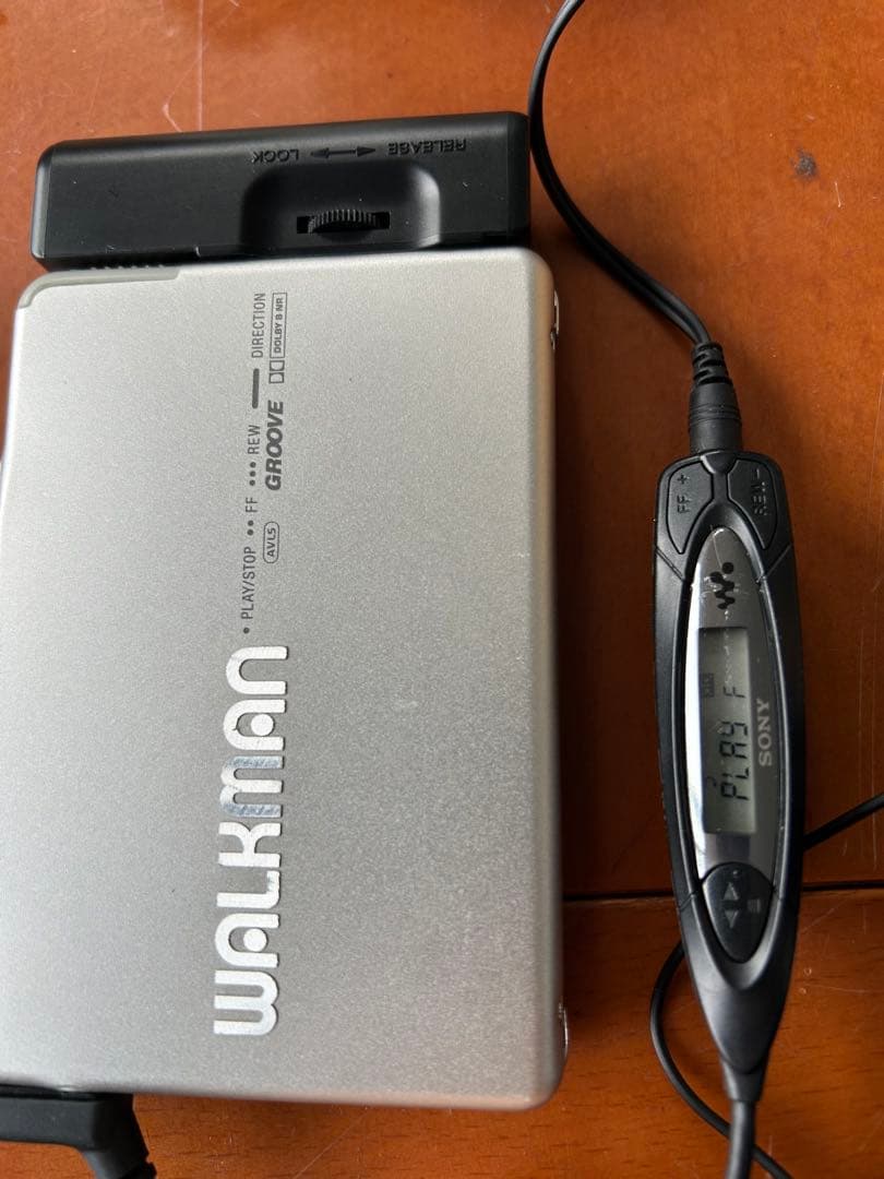 SONY ポータブルカセットプレイヤー　WM-EX9　シルバー　ジャンク