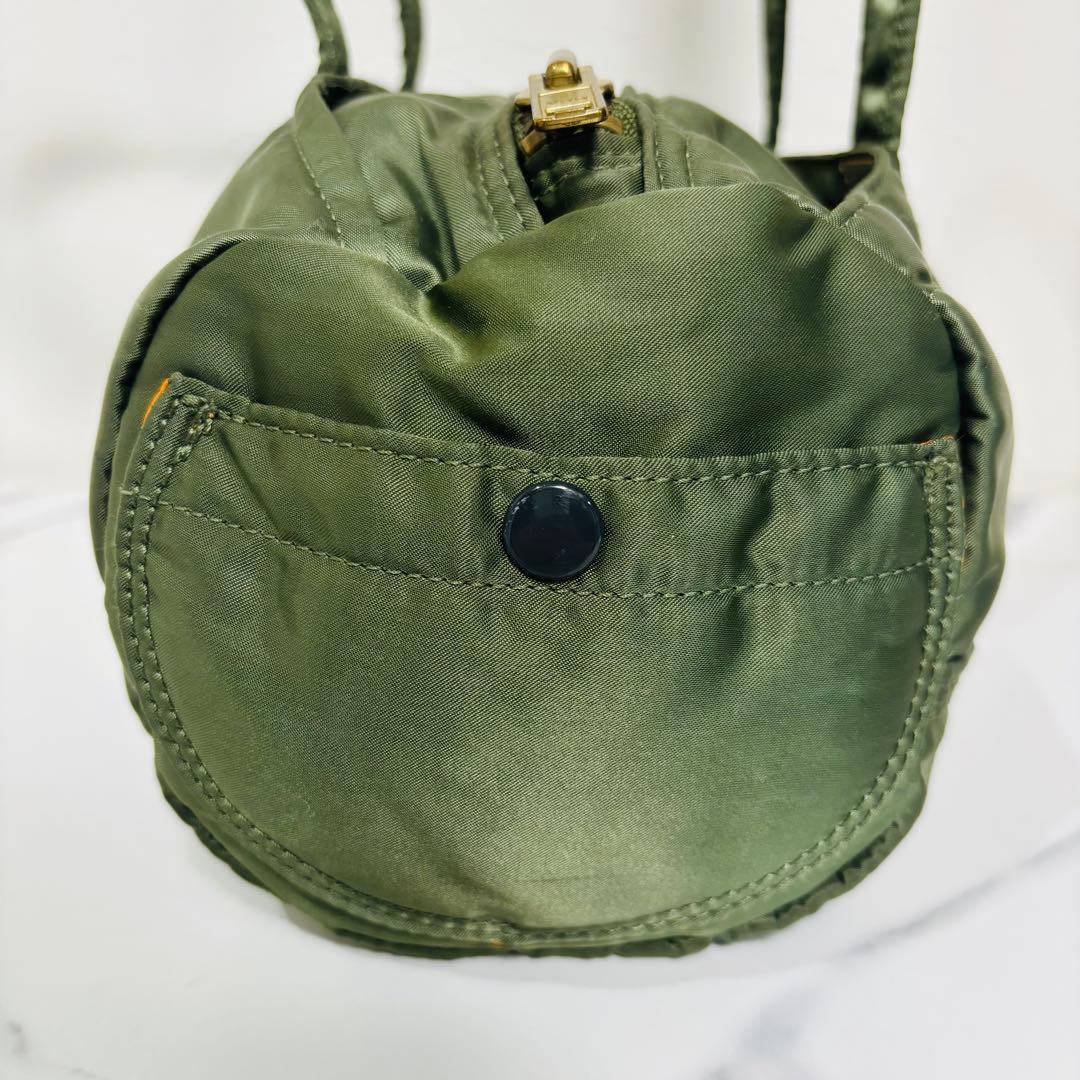 美品 廃盤品 ポーター タンカー ダッフル ミニボストンバッグ S ドラムバッグ