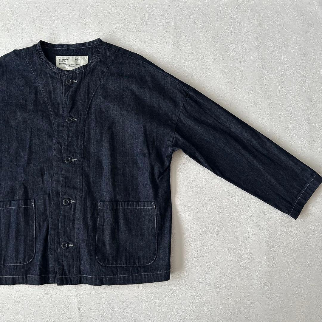 HARVESTY デニム アトリエジャケット 日本製 サイズ1