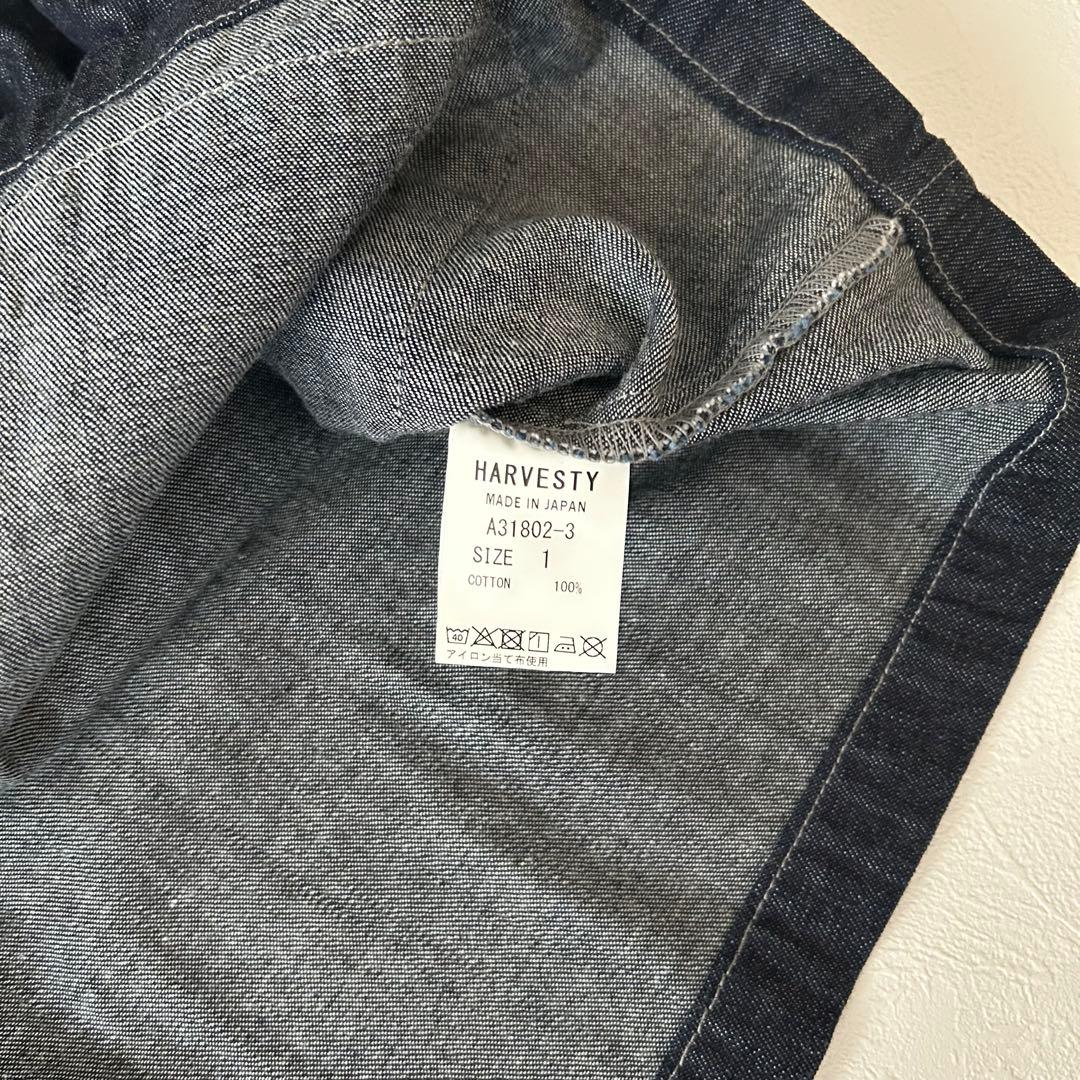 HARVESTY デニム アトリエジャケット 日本製 サイズ1