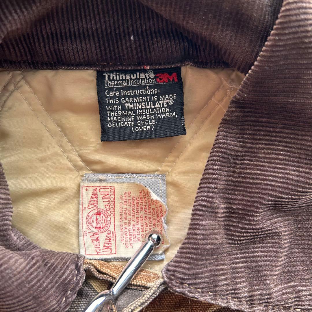 希少80s Carhartt ハンターカバーオール　ダックカモ