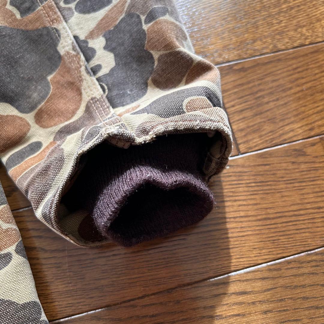 希少80s Carhartt ハンターカバーオール　ダックカモ