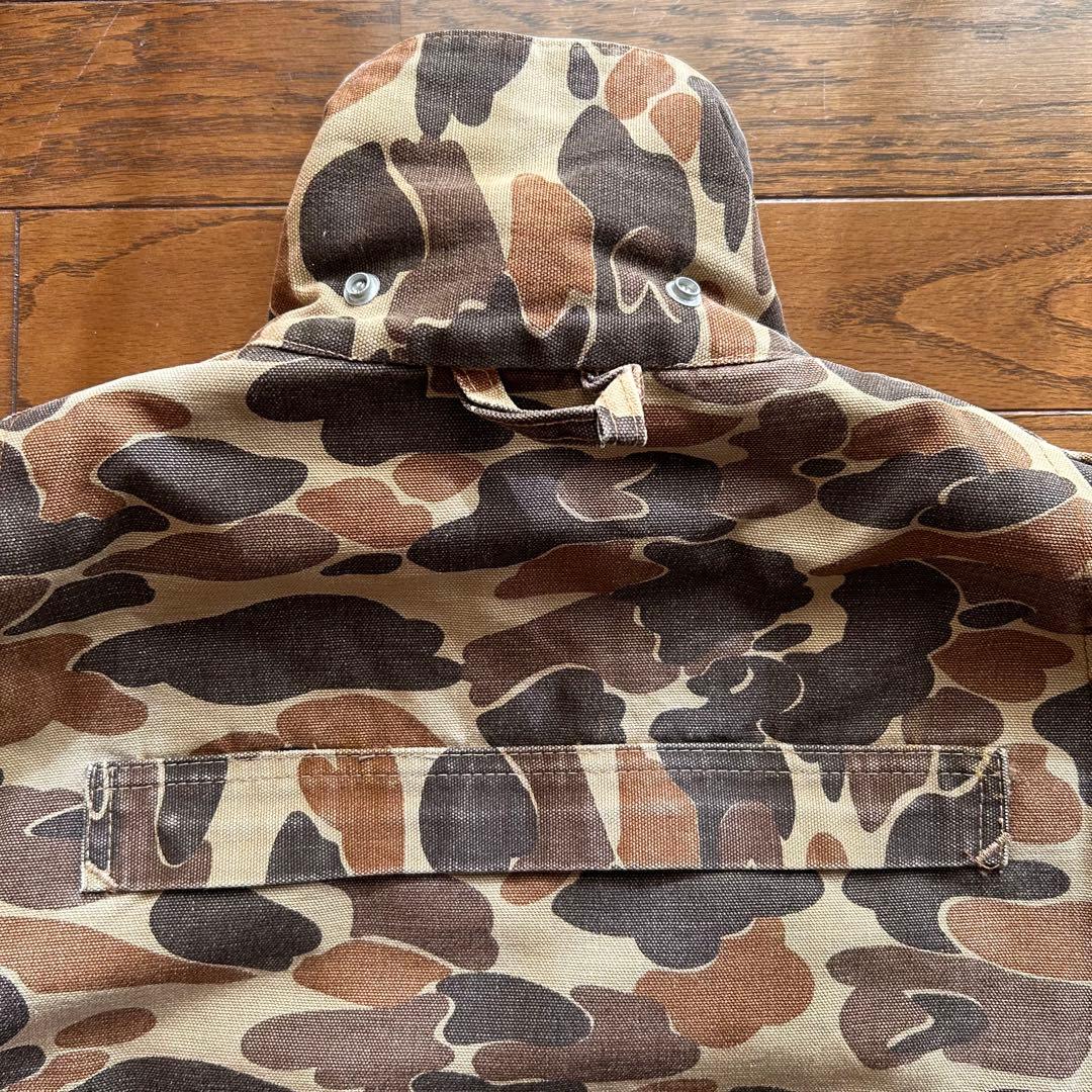 希少80s Carhartt ハンターカバーオール　ダックカモ