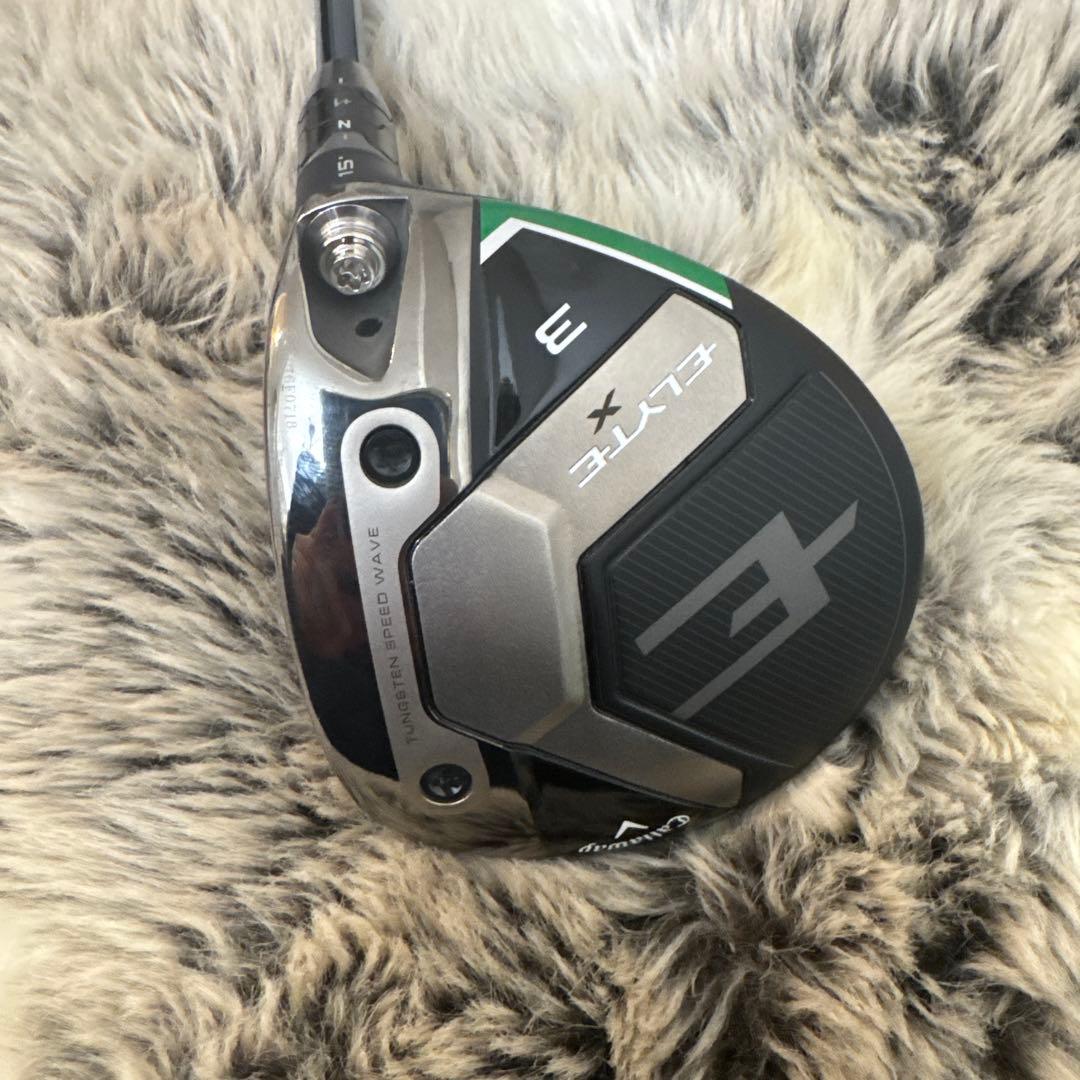 【週末セール！】 キャロウェイ　ELYTE X フェアウェイウッド　3w 15度