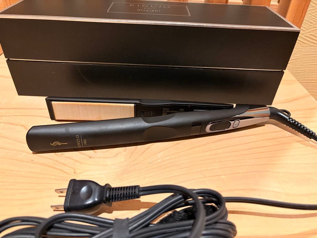 絹女 KINUJO 絹女プロ ストレートアイロン／美品／正規品