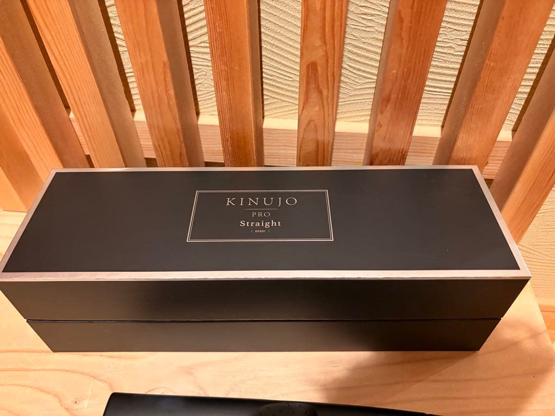 絹女 KINUJO 絹女プロ ストレートアイロン／美品／正規品