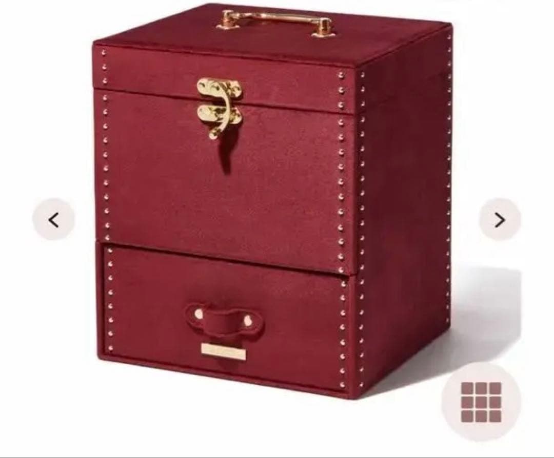 ANNA SUI francfranc マルチボックス ダークレッド