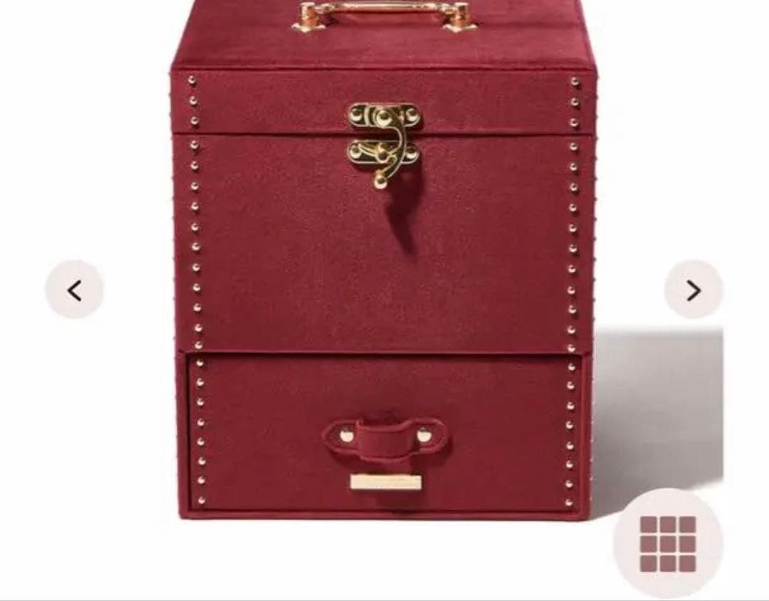 ANNA SUI francfranc マルチボックス ダークレッド