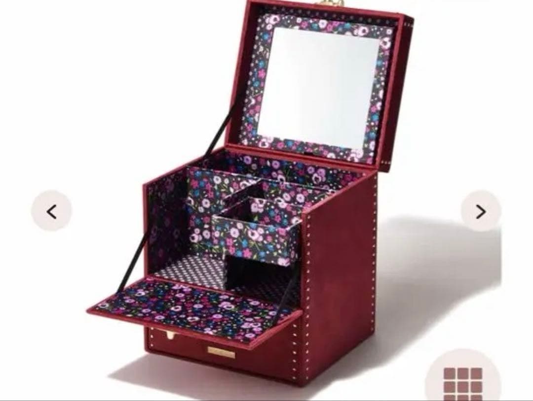 ANNA SUI francfranc マルチボックス ダークレッド