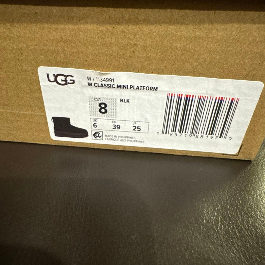 UGG アグ クラシックミニプラットフォーム ムートンブーツ
