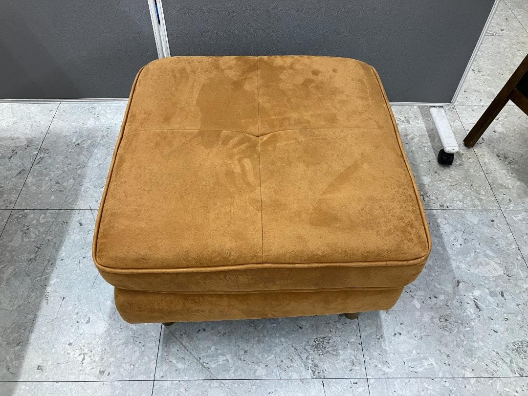 関家具 3人掛けソファ RELAXFORM オットマン付ブラウン