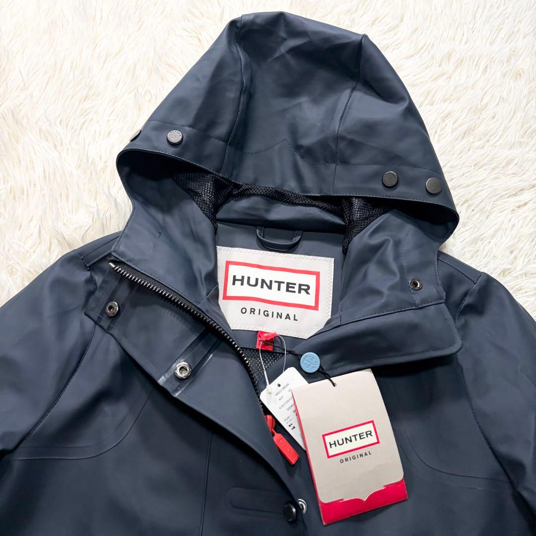 ✨未使用タグ付き✨ハンター　ラバーハンティングコート　レインコート　レインウェア